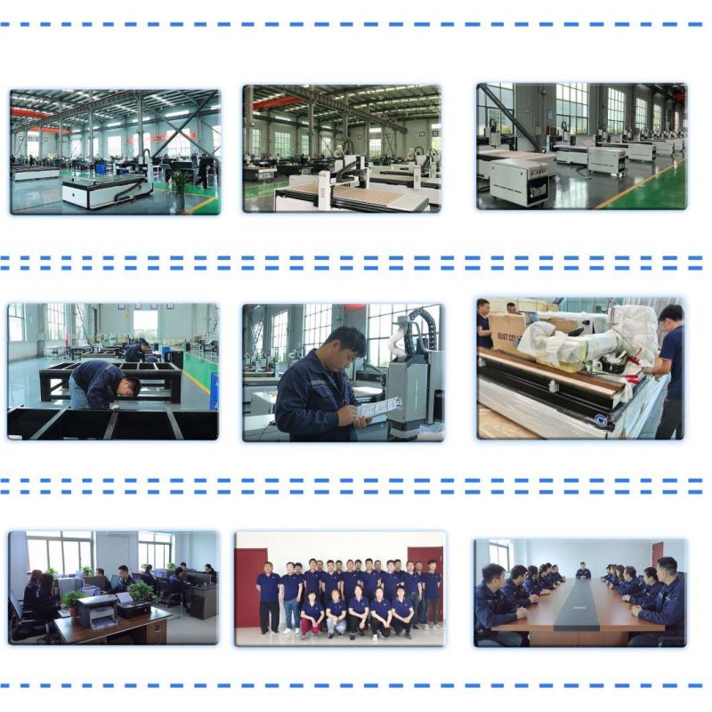 Equipped with Professional Aluminum Cutter Machine Mult-Head 1250X2500 Router CNC Woodworking Machinery
