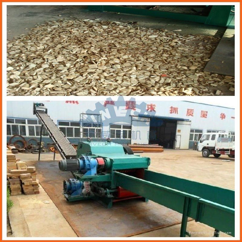 Sawmill Plant Wood Waste Chipping Crushing Machine