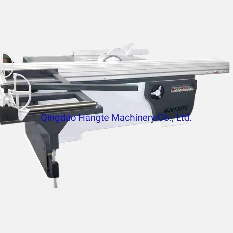Woodworking Panel Sliding Table Saw with 45 Degree Tiltable Blade
