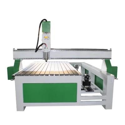 1325 3D Woodworking CNC Router 4 Axis CNC Engraving Milling Machine for Wood with Rotary Axis