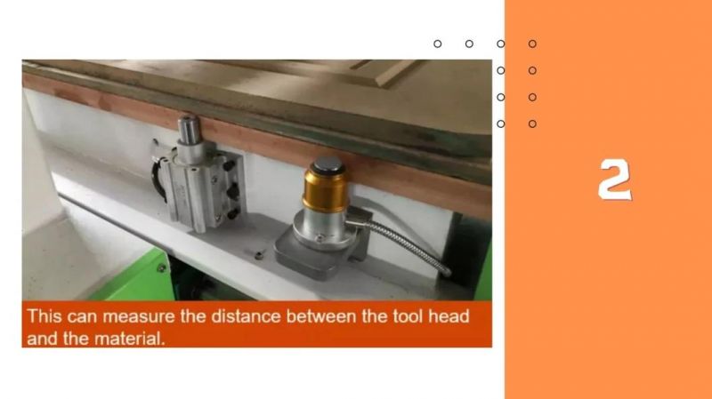 Hqd 9kw Wind-Cooled Spindle Motor, Straight Servo Knife Library 12 Knife Atc CNC Router