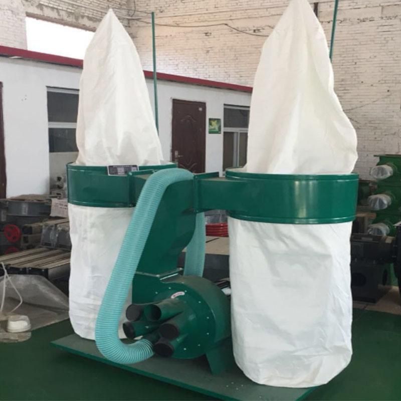 Mf9075 Woodworking 7.5kw (10HP) 24PCS Bag Vacuum Dust Collector