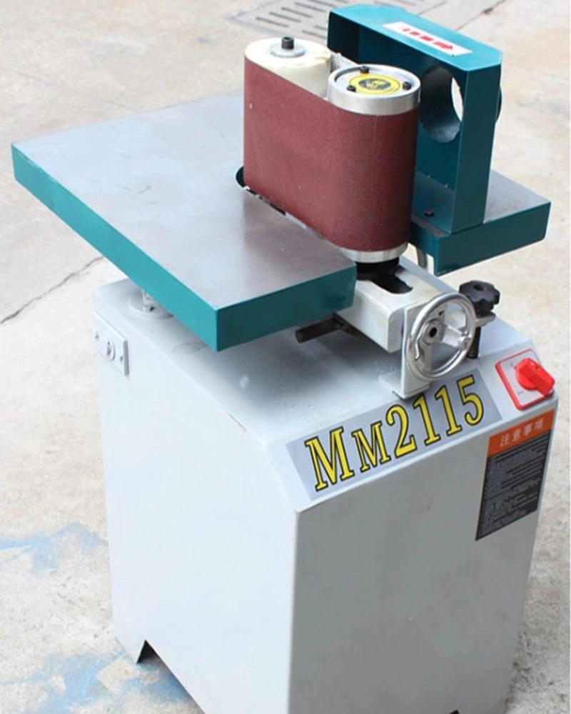 mm2115 Single Head Mini Sponge Vertical Belt Sander Machine