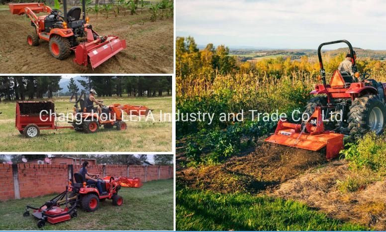 20-50HP Tractor Attachment Wood Chipper Shredder with Pto Shaft