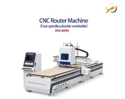 Woodworking Machinery CNC Router Milling Cutting Machine Heavy Duty 1325 ATC Wood Router