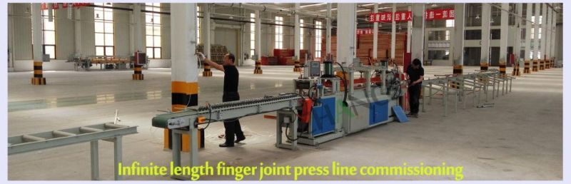 Glulam Finger Joint Press with Human-Machine Interface