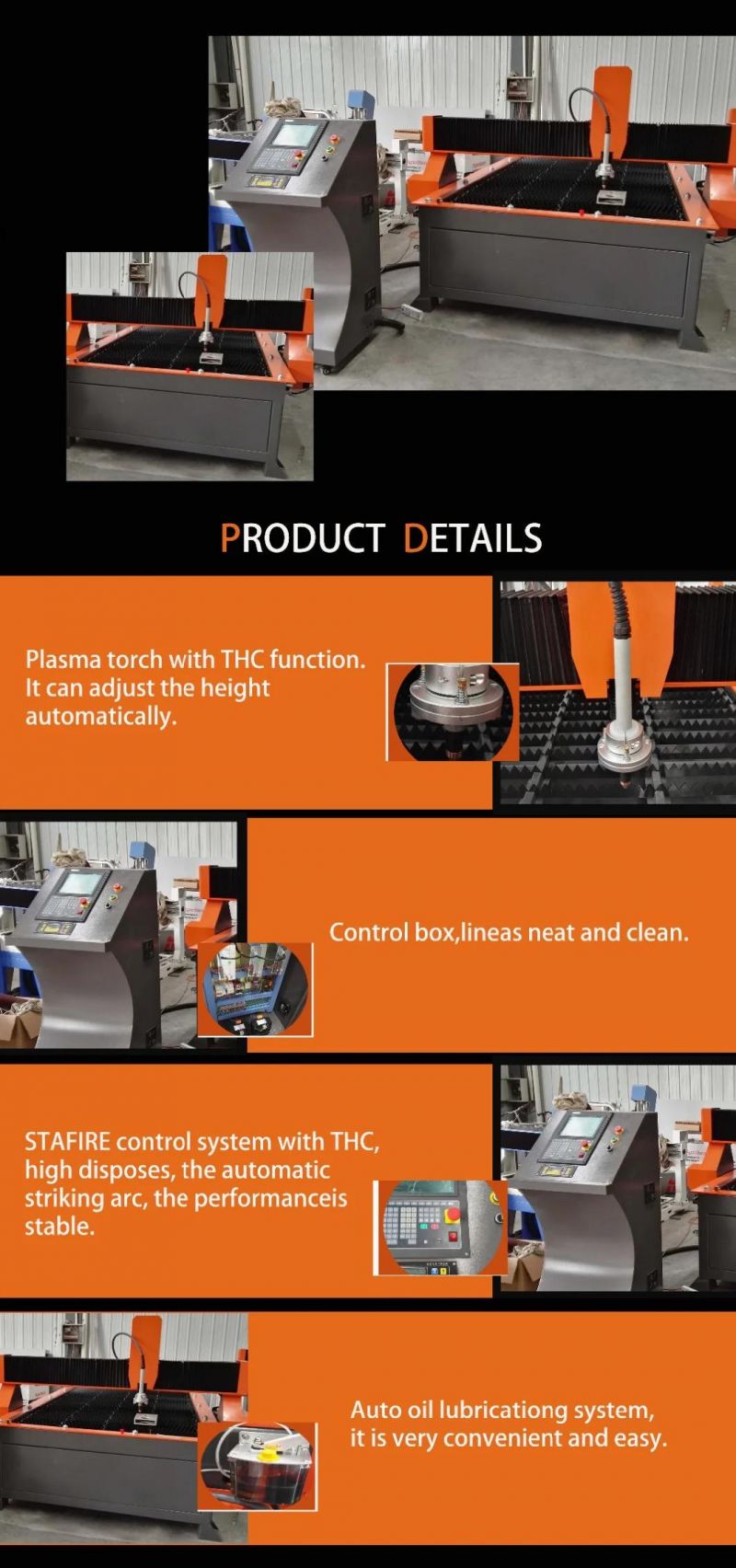 Hot Sale Metal Plasma Cutting Machine