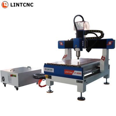 Mini 4 Axis 3D CNC Router Wood Metal Stone Carved Engraver Machine 6090 6012 9012 1212 with Side Rotary Axis Price
