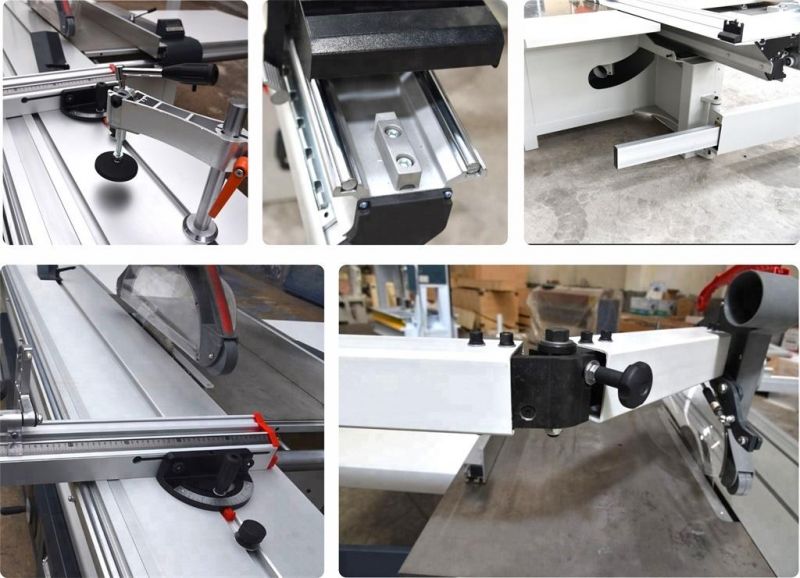 Electrical Lifting and 45 Degree Tilting Precision Panel Saw Machine