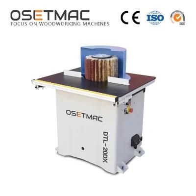 Osetmac Woodworking Machinery Manual Brush Sanding Machine Dtl-20dx for Furniture Making