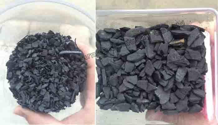 High Efficient Horizontal Type Palm Kernel Shell Biomass Biochar Carbonization Stove