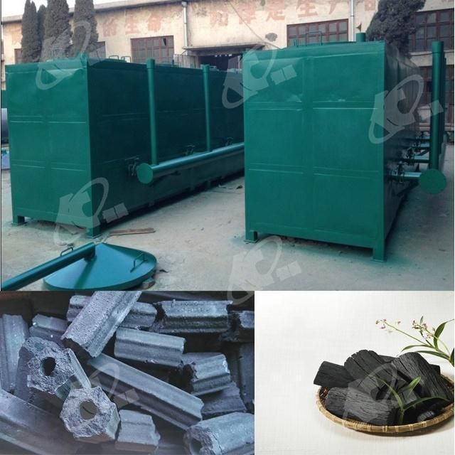 Factory Hot Sale Small BBQ Charcoal Produce Wood Briquette Types of Coal Activated Carbonization Furnace Sawdust Briquette Carbonization Furnace Machine Price