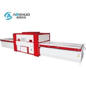 2019 New Type Full Automation Double Worktable Door PVC Laminating Vacuum Membrane Press Machine for Cabinet Door