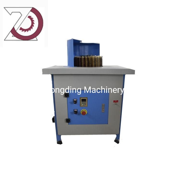 Two Head Manual Brush Sanding Machine Wood Edge Polishing Machine