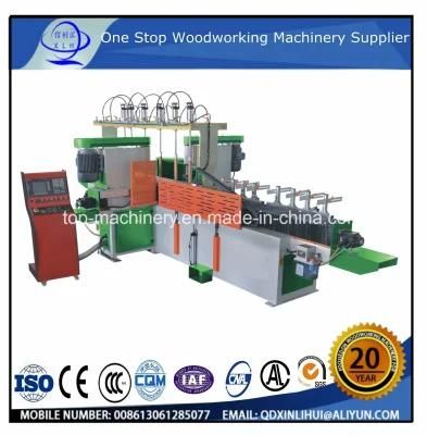 Wooden Chairs Leg Make Machine, Auto CNC Double Side Copy Shaper Milling Machine-Mxs6232*250 for Furniture Production with Sanding Function