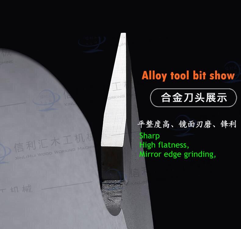 Tct Fixed Finger Jointer Cutter Carbide Alloy Steel Jointer Cutter Knives / 250 Dia Brazed Carbide Finger Joint Cutter 3.8*250-6t (11mm)