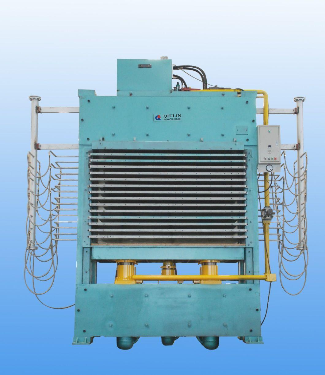 600t Plywood Hot Press Woodworking Machine (12-25 layers)
