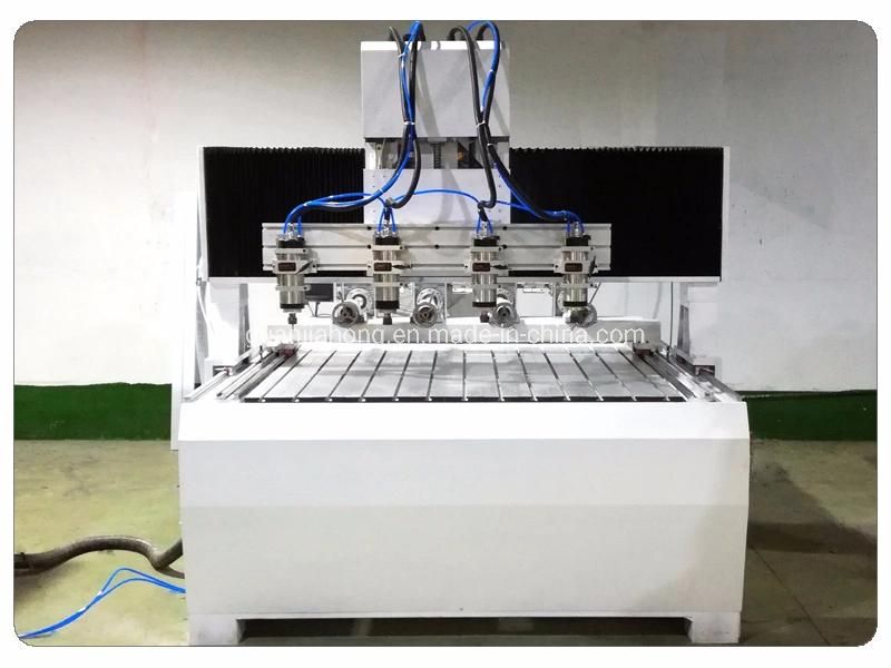 4 Axis CNC Router Machine / Wood 3D CNC Carving Machine, Wood CNC Engraving Machine