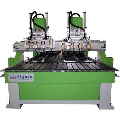 Multi-Head Machine Wood Multi-Head CNC Router Machine CNC Carving Wood Design Machine