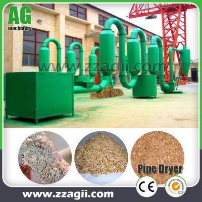 400-500kg/H Air Flow Pipe Dryer for Biomass Wood Sawdust