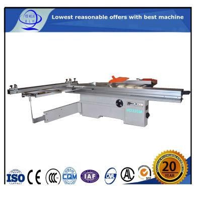 MDF&HDF Fiber Board Precise Flitch Saw Machine/ Professional Sliding Table Panel Saw 45-90 Degree Natural Wood Panel Panel Saw Machine Small