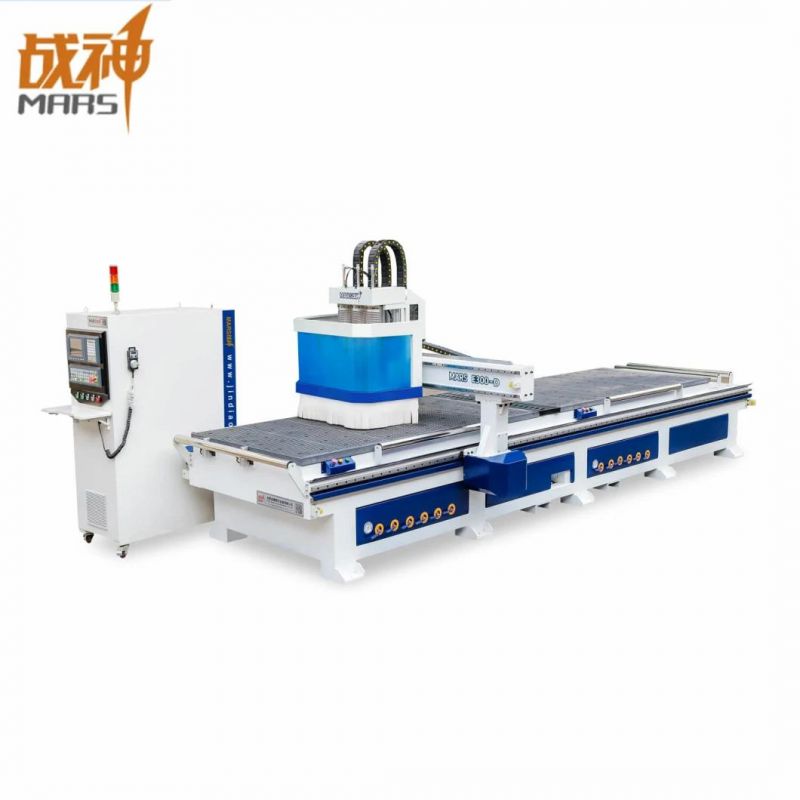 E300 Auto Nesting CNC Machine (Double Spindle+Drilling Bank)