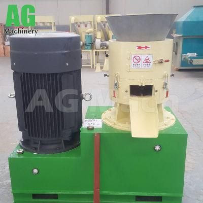 Flat Die Wood Pellet Mill Automatic Biomass Pellet Press Machine for Sale