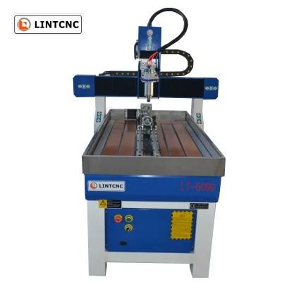 Thin Steel Sheet Engraving Machine Small CNC Router 2.2kw Lt-6090 3 Axis