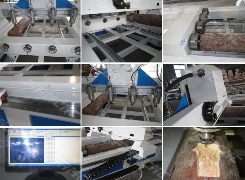 New Four-Head Wood CNC Router Machine Hot Sale Worldwide
