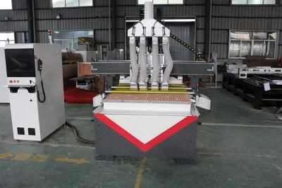 1325 Wood Machine Four Processes CNC Router Automatic Wooden Furniture Making Machine