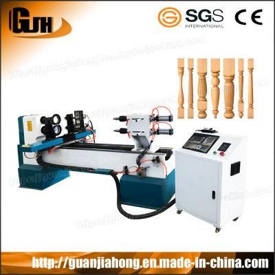 1516 Double Axis 4 Blazes CNC Wood Lathe Machine