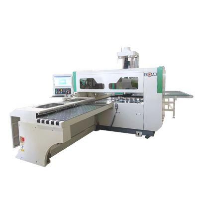 multi woodworking cnc six 6 side drilling boring machine cnc wood holing machinery for panel mdf plywood furniture cabinet