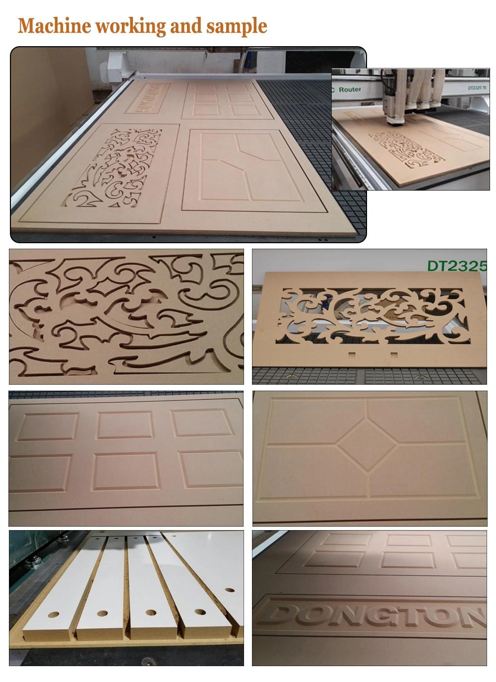 Cabinet, Door, Wardrobe Processing Machine, 4 Spindle, 4 Workstage CNC Router Carving Machine