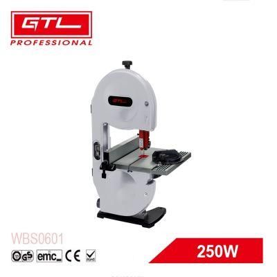 Adjustable Angle Woodworking Bandsaw 250W Electric Wood Band Saw