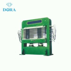 600t 10 Openings Multilayers Laminating Hot Press Machine for Block Board