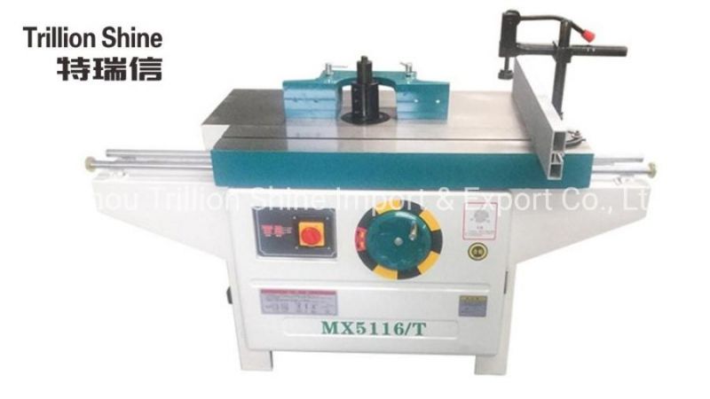 Single Spindle Woodworking Milling Machine Mx5116/T Wood Spindle Moulder