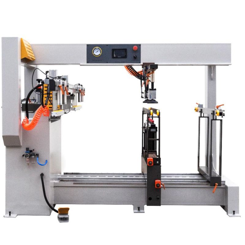 Double Row Woodworking Drilling Machinery for Cabinet Furniture