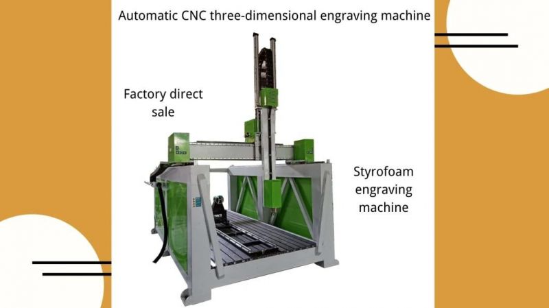 CNC Styrofoam Cutting Machine for Aluminum CNC Foam Cutting Machine for EPS /3D Mold CNC Router Machine for Aluminum Engraving