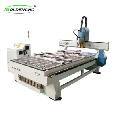 4 Axis CNC Router Wood Cutting Machine for Shoes Mold Making