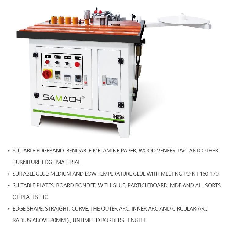 Manual Edgebander Thick Manual Curve-Straight Edge Banding Machine