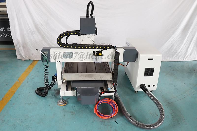 Heavy Cast Iron Table Move CNC Router 4040 6060 6090 6012 2.2kw Water Cooling Spindle Soft Metal Engraving Machine for Aluminum Coin Copper