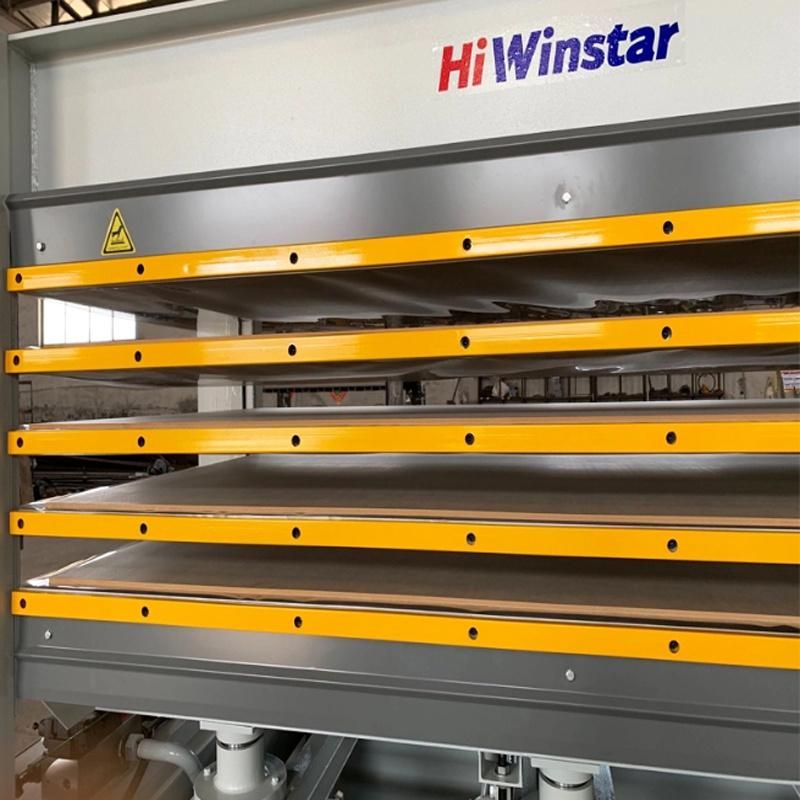 Mh3848*5 Woodworking Melamine Laminating Plywood Hot Press Machine