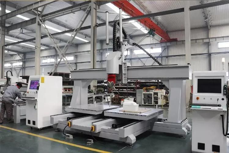 4X4 4X8 5X10 FT 3 4 Axis 5 Axis Atc CNC Wood Router Machine Woodworking Milling Machinery for Plywood Aluminium Foam Stone