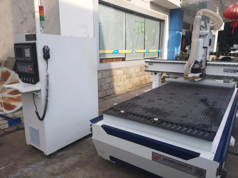 Mars Xs200 9kw Spindle Automatic Tool Changer Furniture Making Wood Cutting Milling Chamfering Punching Engraving CNC Router Machine