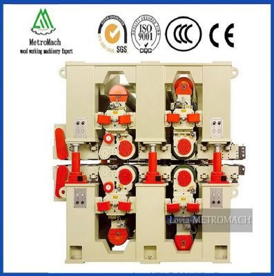 Woodworking Sanding Machine Double Heads Wide Belt Sander for Thickness Calibrating