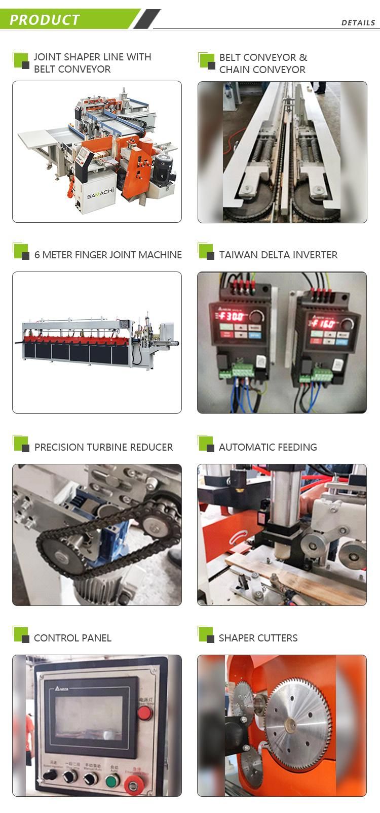 Full Automatic Finger Joint Machine for Solid Wood Production Line