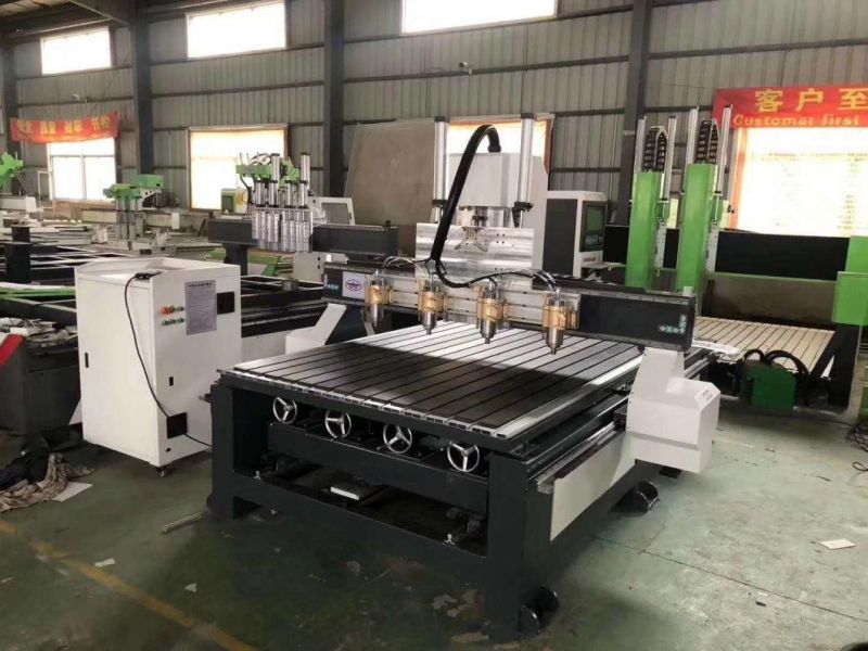 3D CNC Router Woodworking Machine Single Multi Heads Cylinder Wood CNC Router