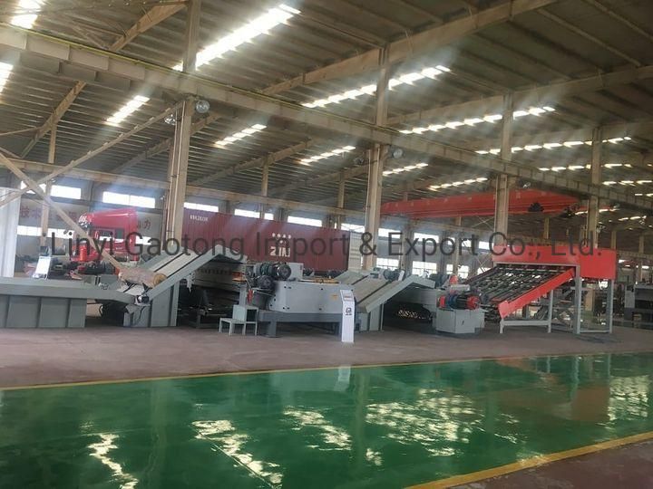 Plywood Veneer Peeling Production Machine Wood Log Peeling Machine Line