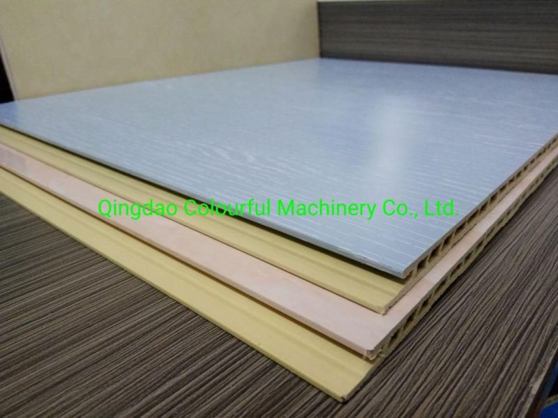 Hot Melt Glue Film Laminating Machine for WPC, Foam Board, Decorative Board