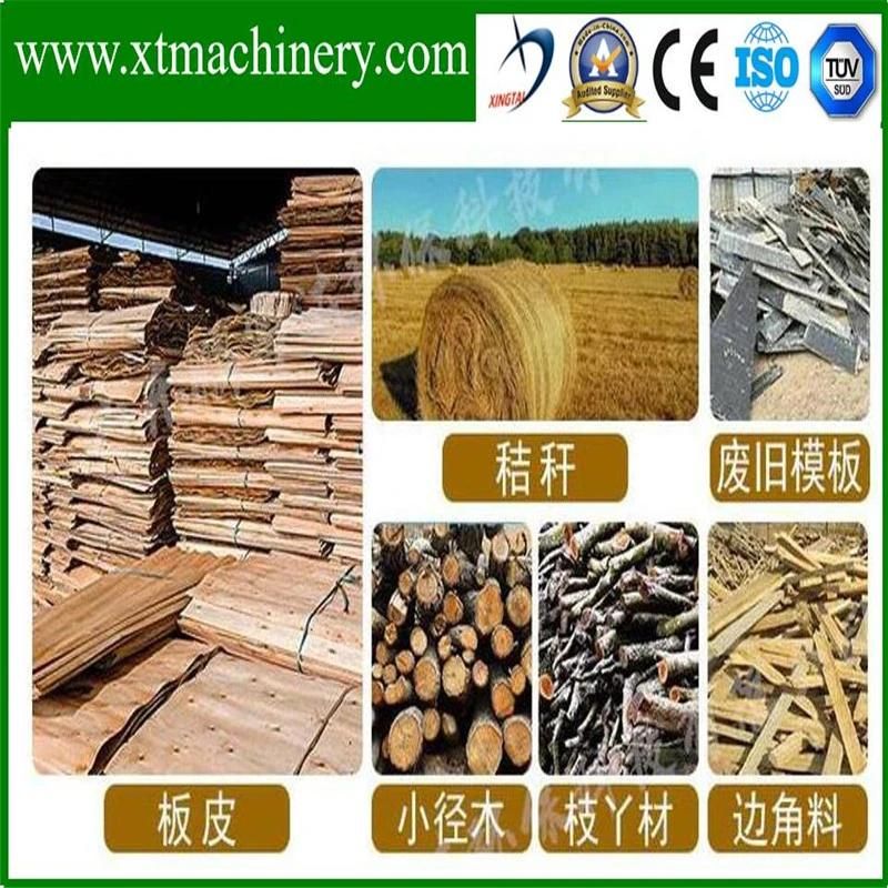 Bunch Material Feeding, Large Output Chipper Crusher for Waste Wood